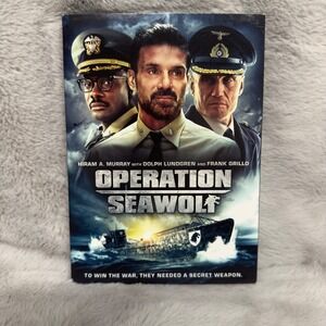 Operation Sea Wolf DVD 2022 Dolph Lundgren Frank Grillo‎ Action War Drama Film
